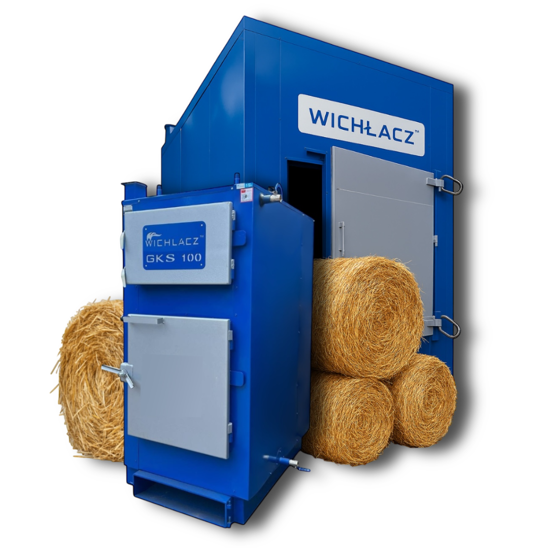 Котли тривалого горіння Wichlacz GKS для роботи на соломі