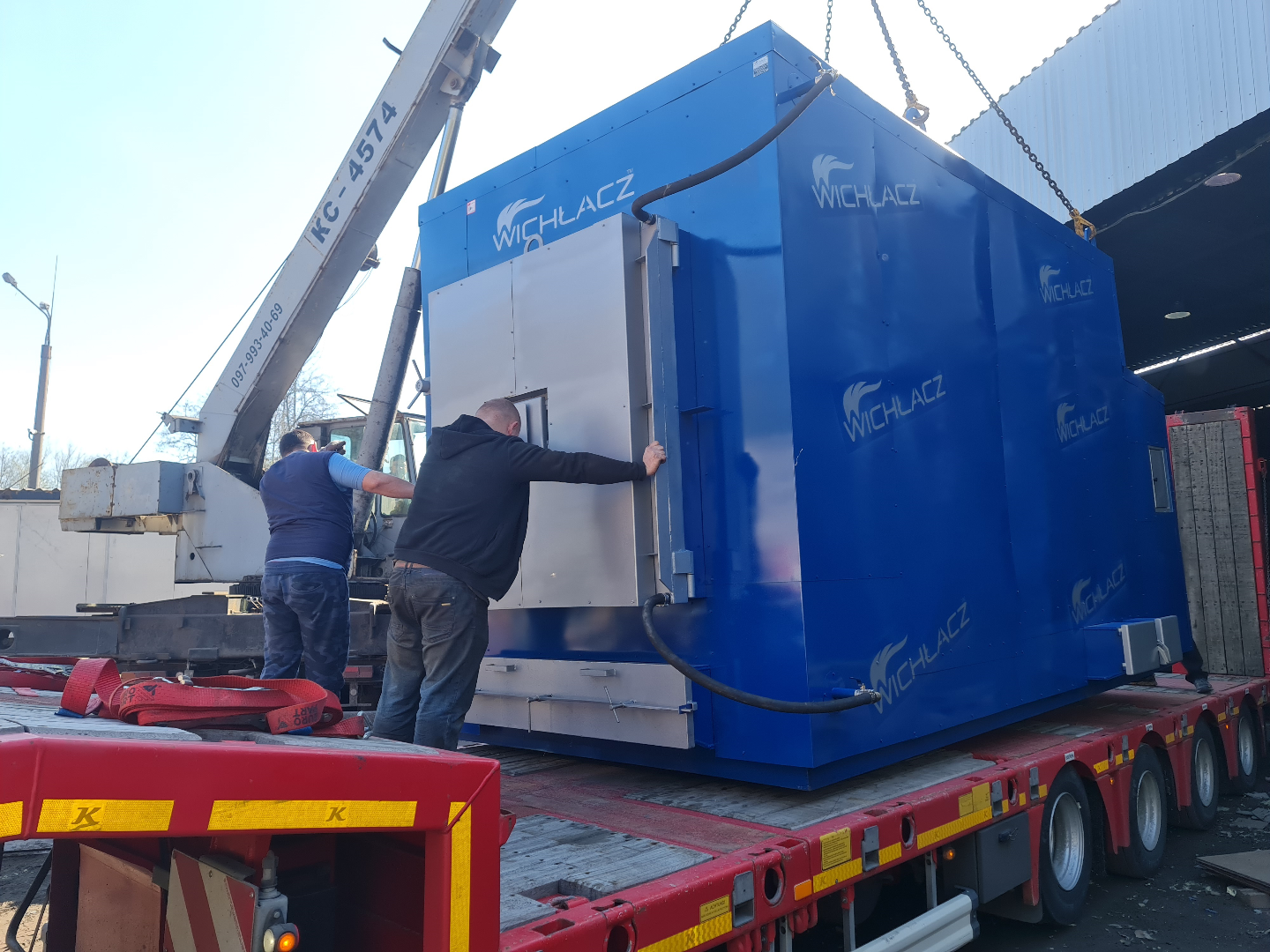 Котел на соломе Вихлач